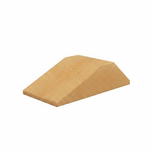 2 Pieces Cork Block Block MultiFunction Squat Block Block NonSlip Surface Heel Lift Ramp for Weight Training, Stretching, Mind