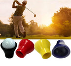 Apzdfgifcd 6 Pack Golf Ball Retriever Putter Picker Grip Pick Up Tool,Putter Ball Pick Up, Golf Ball Pick-Up Suction Cup 5 Color