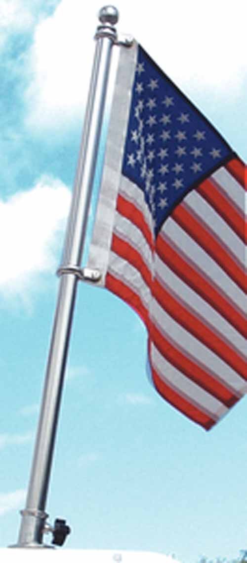 Taylor Made Tam904 30 In. Stainless Steel Flag Pole Kit