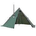 Hot Tent With Stove Jack And Snow Skirt,6.89Ft Standing Room,2~4 Person, Tipi Tent For Family Hiking,Fishing,Hunting,Backpacking