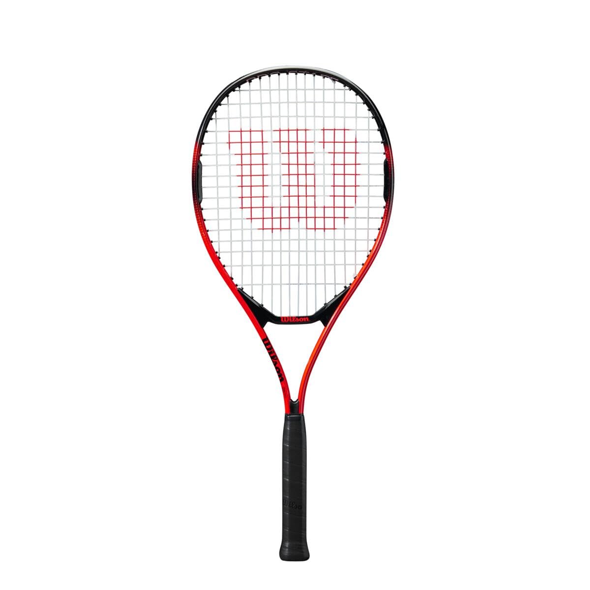 Wilson Pro Staff Precision Junior 25 Tennis Racket - Black/Red