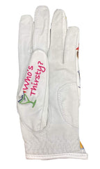 Giggle Golf Women'S Golf Glove (X-Large, Worn On Right Hand, Drink Up Bitches!)