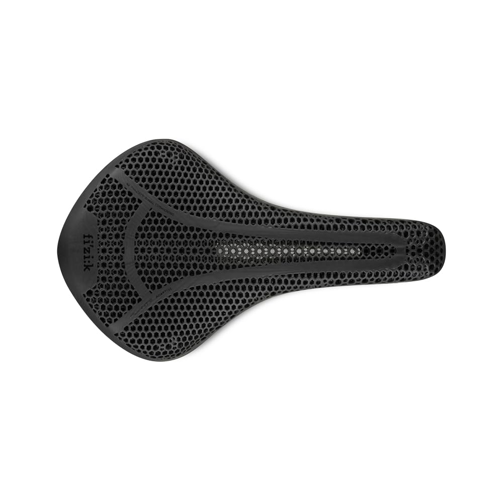 Fizik Tempo Aliante R1 Adaptive,Road Racing 3D Printed Carbon Saddle, Black, 155mm