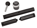 Wheeler Scope Ring Alignment and Lapping Kit, 30mm for Scope Mounting, Accuracy, Gunsmithing, Black
