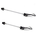ONIPAX MTB Road Mountain Bicycle Wheel Hub Front and Rear Quick Release Skewer (Black)