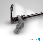 Stalwart Thru Axle With Lever, 15 Mm, Black