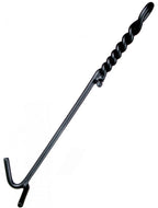 Lodge Camp Dutch Oven Lid Lifter. Black 9 Mm Bar Stock For Lifting And Carrying Dutch Ovens. (Black Finish)
