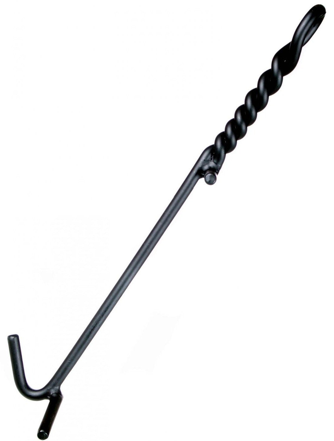 Lodge Camp Dutch Oven Lid Lifter. Black 9 Mm Bar Stock For Lifting And Carrying Dutch Ovens. (Black Finish)