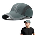 Zibuyu QuickDry Baseball Caps For Men Women, Breathable Sports Cap For Men Stylish, Adjustable Buckle Closure Summer Trekking H
