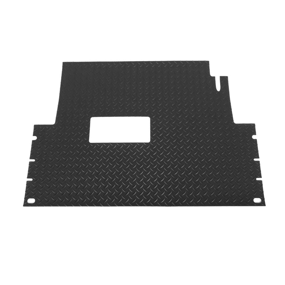 Club Car Precedent (2004-Up) Golf Cart Black Rubber Diamond Plate Floor Mat