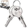 9.99World Mall Golf Cart Key For Golf Cart Ezgo 1982-Up (Gas/Electric) Ignition Key Replacement Part 17063-G1 17063G1 (2 Pcs)