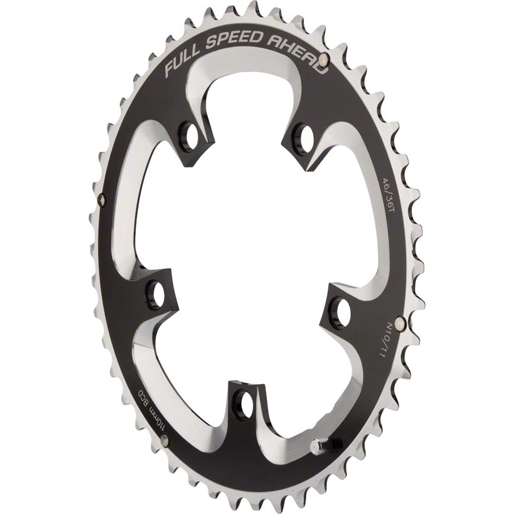Fsa Unisex'S Super Road N10/11 110Bcd Chainring-Grey, 110 X 50T