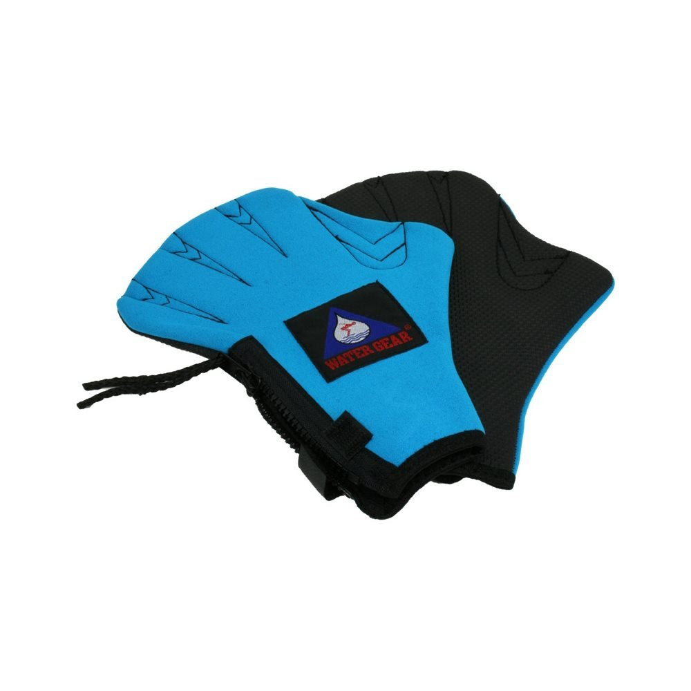 Water Gear Neoprene Force Swim Gloves - Aqua Fitness Gloves - Great For Workouts And Diving - Designed With Enhanced Grip - 50%