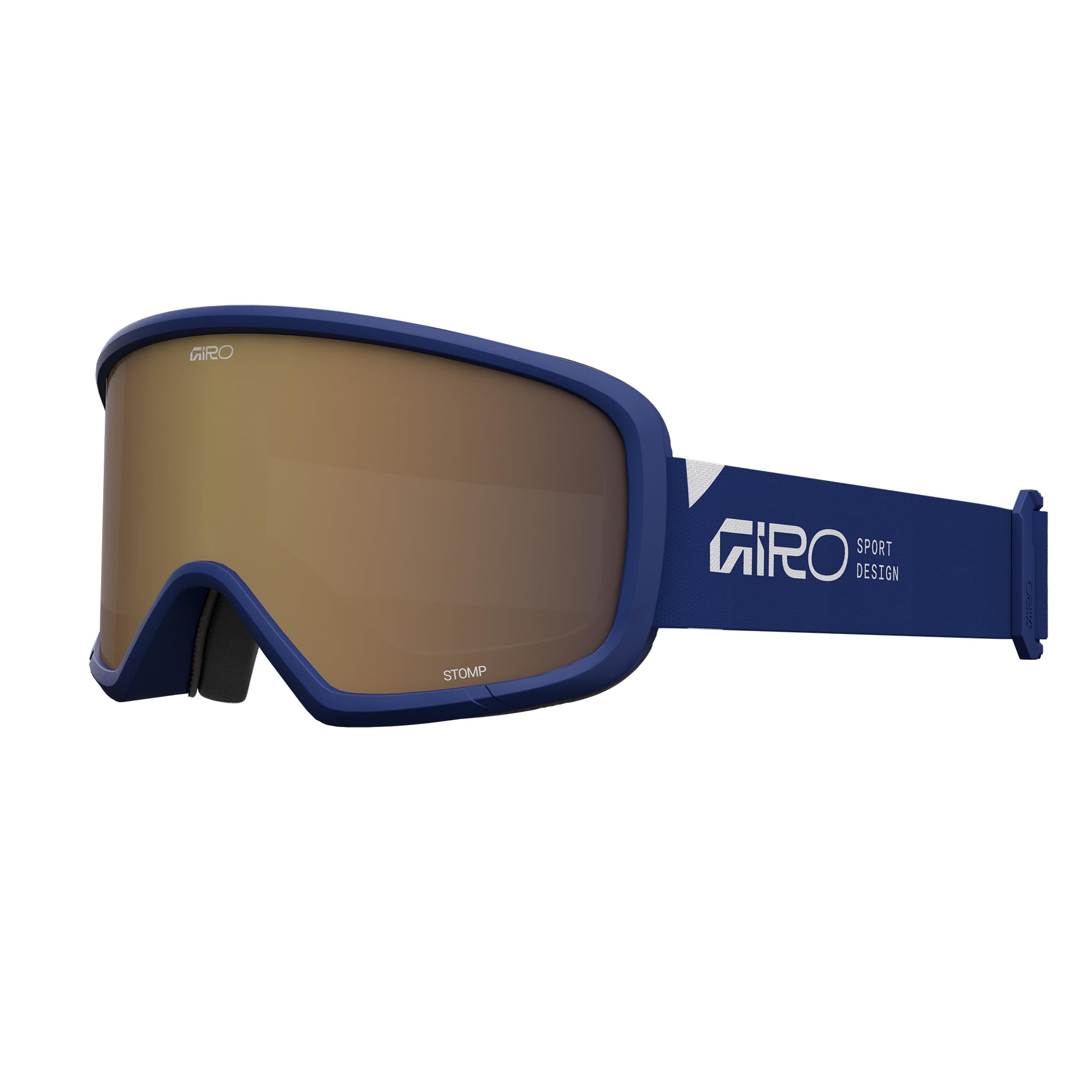 Giro Stomp Kids Snow Goggle Blue Wordmark - Amber Rose