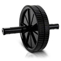 De Jure Fitness Polypropylene Ab Roller for Men Women Ab Wheel Roller (Black)