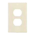 Enerlites Screwless Duplex Wall Plate, Child Safe Receptacle Outlet Cover, Standard Size, 1-Gang 468 X 293, Unbreakable Polycarb