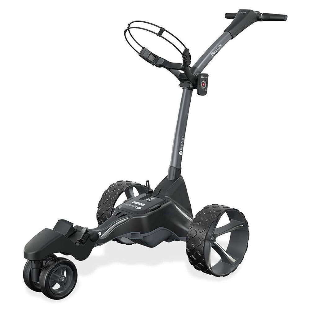Motocaddy M7 Remote Electric Golf Caddy - Electric Golf Push Cart With Remote, All-Terrain Ready, Automatic Downhill Control, An