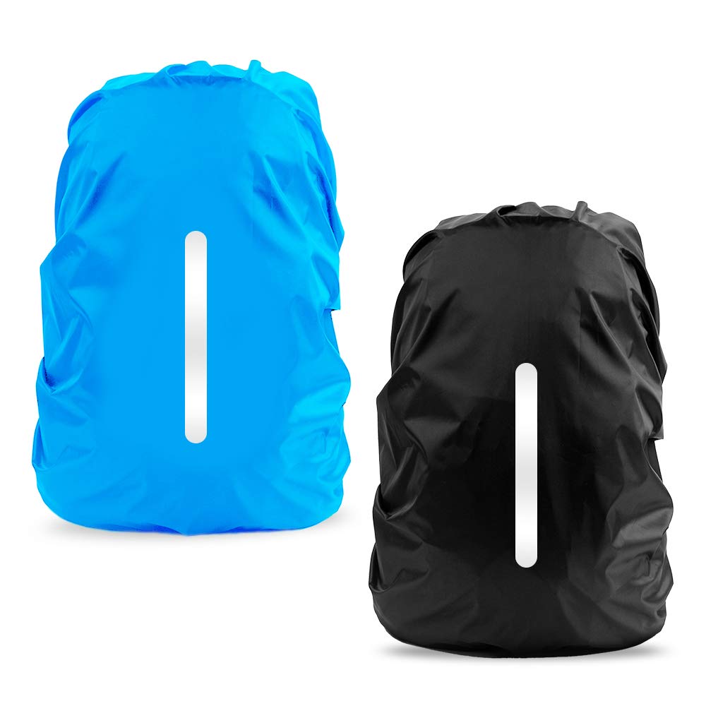 Lama 2 Pack Waterproof Rain Cover For Backpack, Reflective Rucksack Rain Cover For Anti-Dustanti-Theftbicyclinghikingcampingtrav