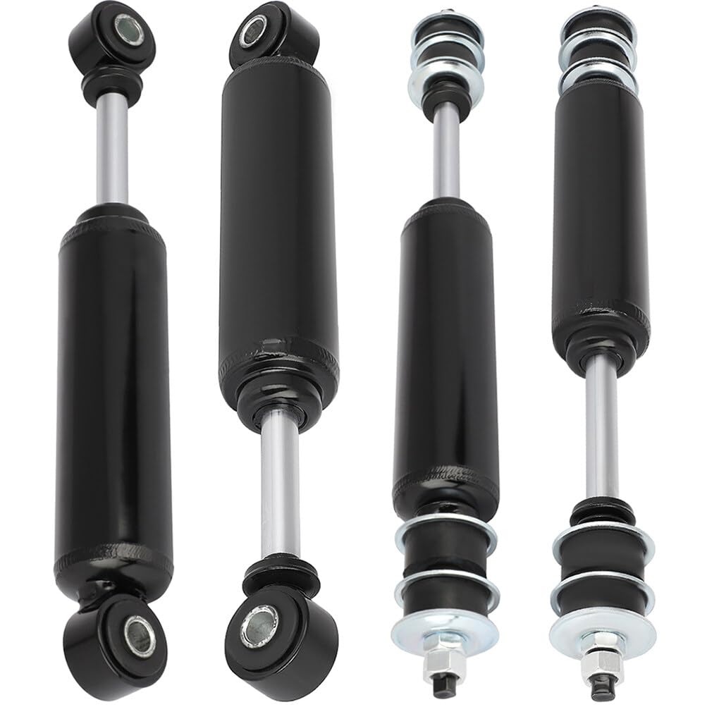 ECCPP 4PCS Heavy Duty Golf Cart Front Rear Shock Absorber for Club Car DS 1981-2008, for Club Car Precedent 2004-Up, OEM 1025886