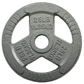 Balancefrom Olympic 2-Inch Cast Iron Plate Weight Plate For Strength Training And Weightlifting, 25-Pound, Single