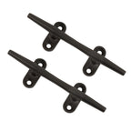 Mx Boat Dock Cleats Black Boat Cleat Stainless Steel Marine Cleats For Boats,Kayak, Marine, Deck, Nautical Decor 2Pcs