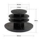 Camvate 4 Pieces Handlebar Bar End Plugs Caps Atb Mtb Bungs For Bike Bicycle Cycle Camera Grip - 1341