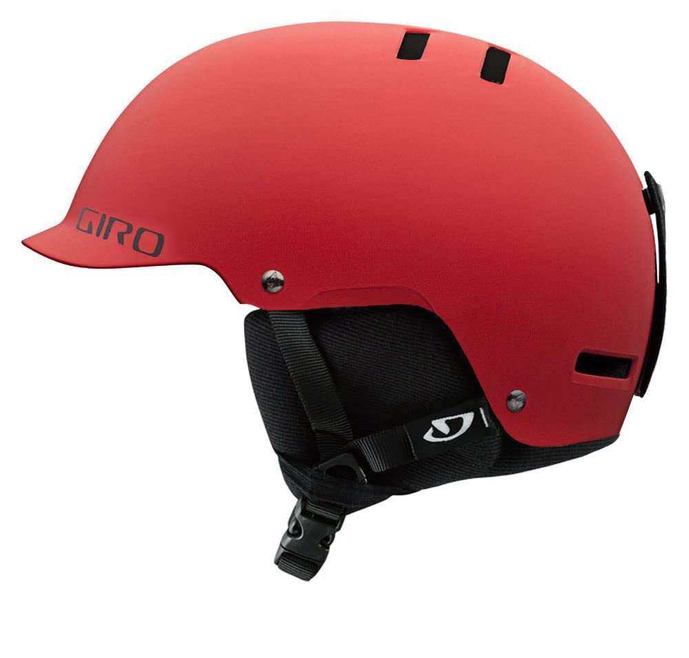 Giro Surface S Ski Helmet - Snowboard Helmet for Men, Women & Youth - Matte Red Medium