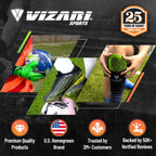 Vizari Sports Junior Turf Soccer Shoes with Velcro - Blue