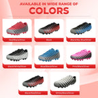 Bolt Firm Ground Soccer Shoes -Black/Red/Silver - Vizari Sports