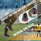 Zodiac Junior Indoor Soccer Shoes-Black - Vizari Sports