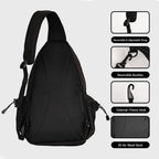 Pickleball Sling Bag - Black