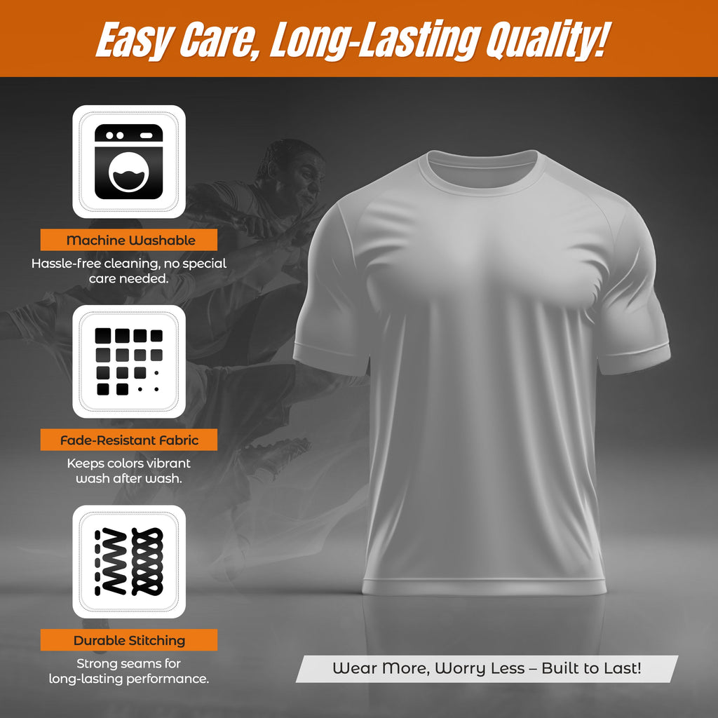 Performance T-Shirt-Silver - Vizari Sports