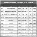 Trento Soccer Shorts-Black - Vizari Sports