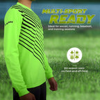 Vizari Arroyo Long Sleeve Goalkeeping Jersey – Green/Black