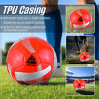 Vizari Hydra Soccer Ball Red