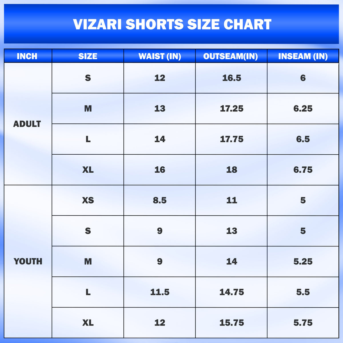 Vizari Campo Soccer Shorts Royal Blue | Vizari Sports
