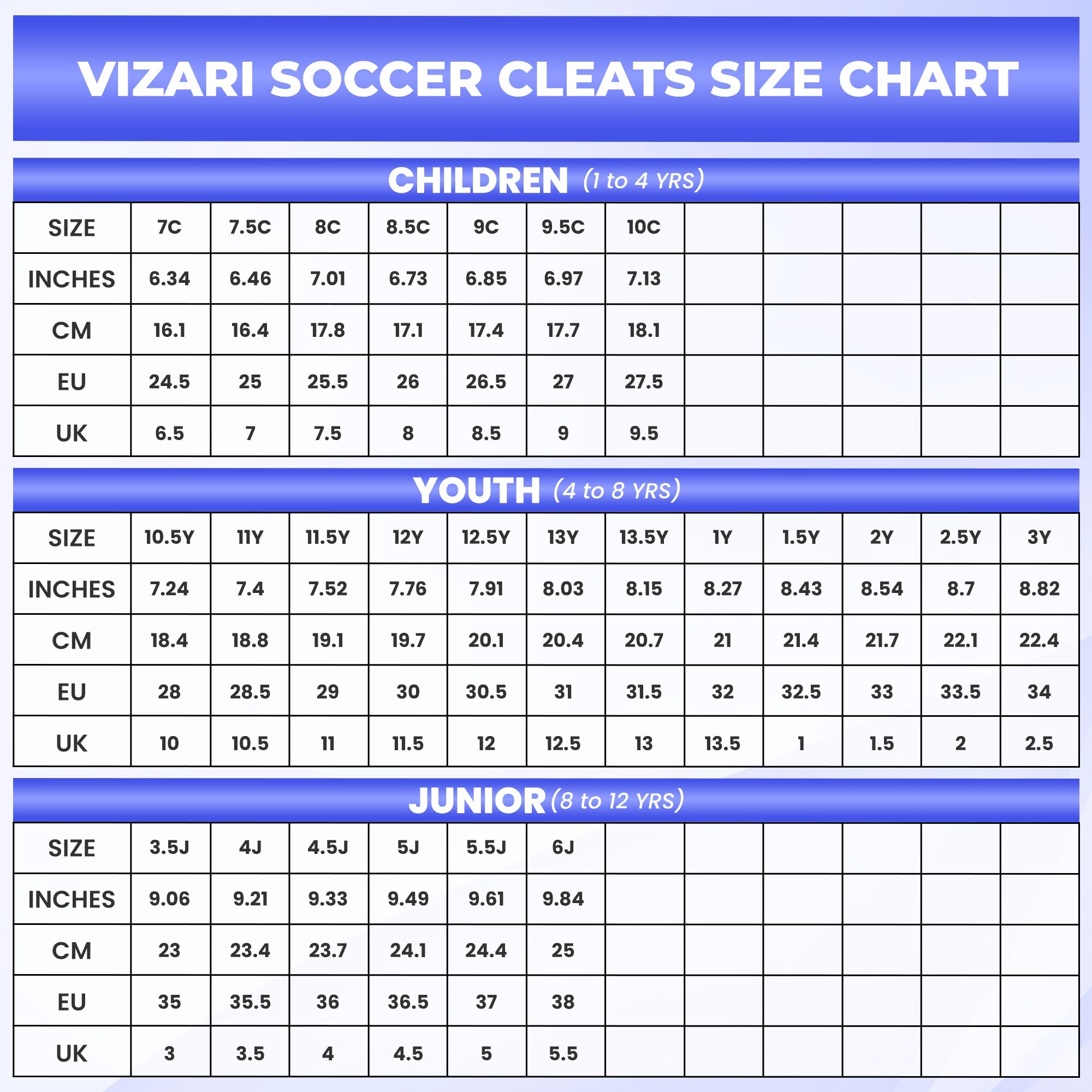 Boca Firm Ground Soccer Cleats - Blue/Black - Vizari Sports