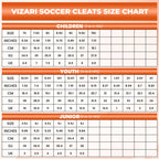 Boca Firm Ground Soccer Cleats - Orange/Black - Vizari Sports