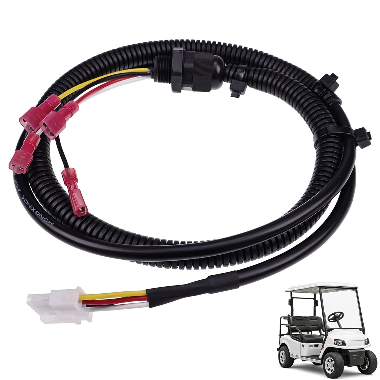 Holdia Pedal Box Wiring Harness 6811 BP-6811 25879G05 25879-G05 Compatible with EZGO 2000-2022 Electric PDS Golf Cart