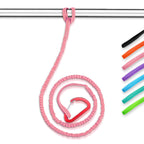 Oceanbroad Kayak Paddle Leash With D-Ring Stretchable Bungee Strap Lanyard Rope For Sup Kayaking Boating Canoeing Fishing Pole R