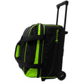 Pyramid Prime Double Roller 2 Ball Bowling Bag with Large Separate Compartment for Bowling Shoes (Up To US Mens Size 15) or Acce