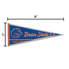 Rico Industries Ncaa Boise State Broncos Classic 12'' X 30'' Felt Wall D  Cor Pennant - Great For Home/Bed Room/Man Cave D  Cor