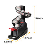 Furlihong 898Bh Baseball Soft Toss Machine, Angle Adjustable, Step On Paddle And Release To Launch, No Power Supply Needed, Work
