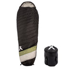 Bear Grylls 15 Degree Sleeping Bag For Adults 3-4 Season, For Cold Weather, Backpacking, Camping, Survival, Hiking, With Compres