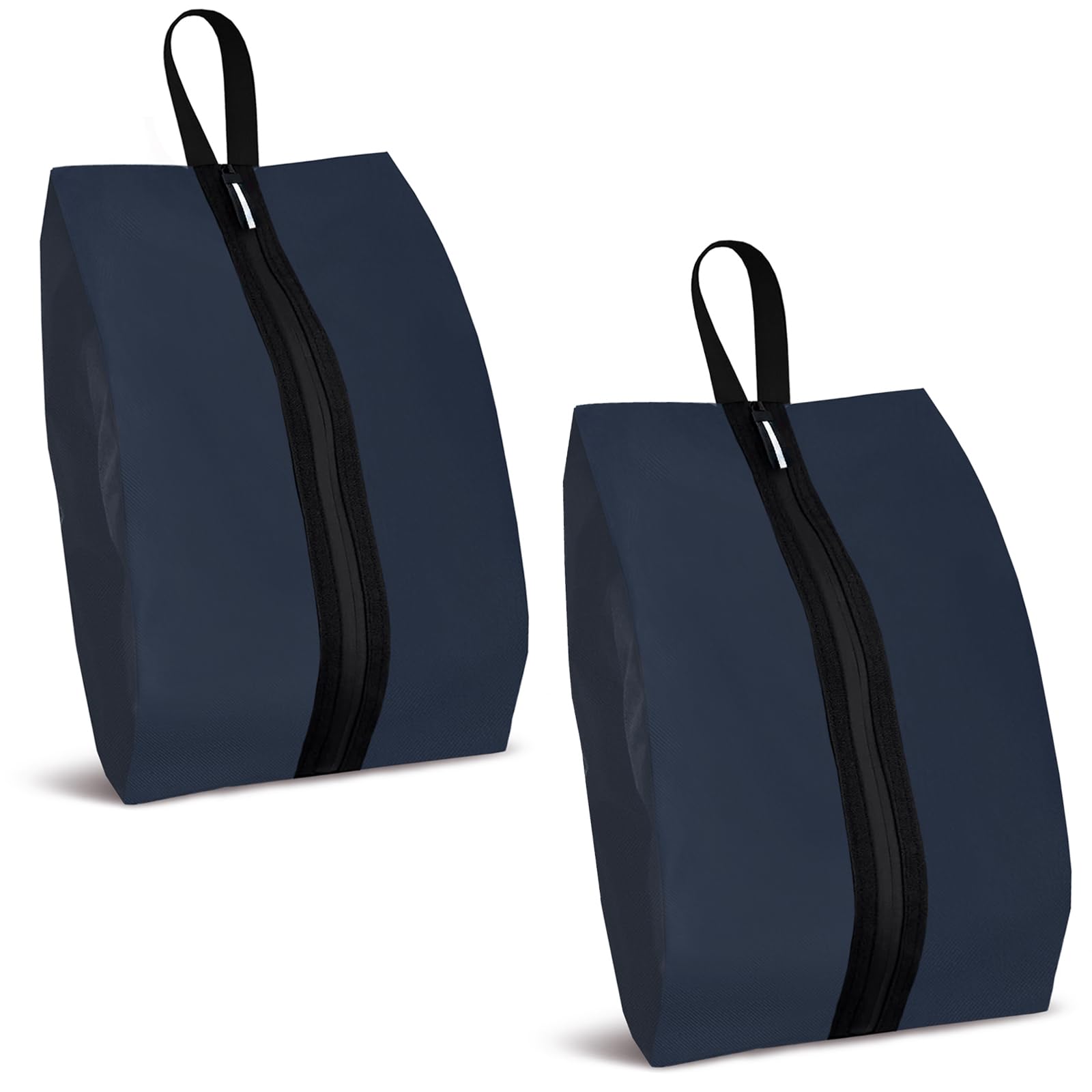 Yttriuny Shoe Bags for Travel, Set of 2 Pack Shoe Travel Bags for Packing, Large Waterproof Portable Travel Shoe Bag with Zipper