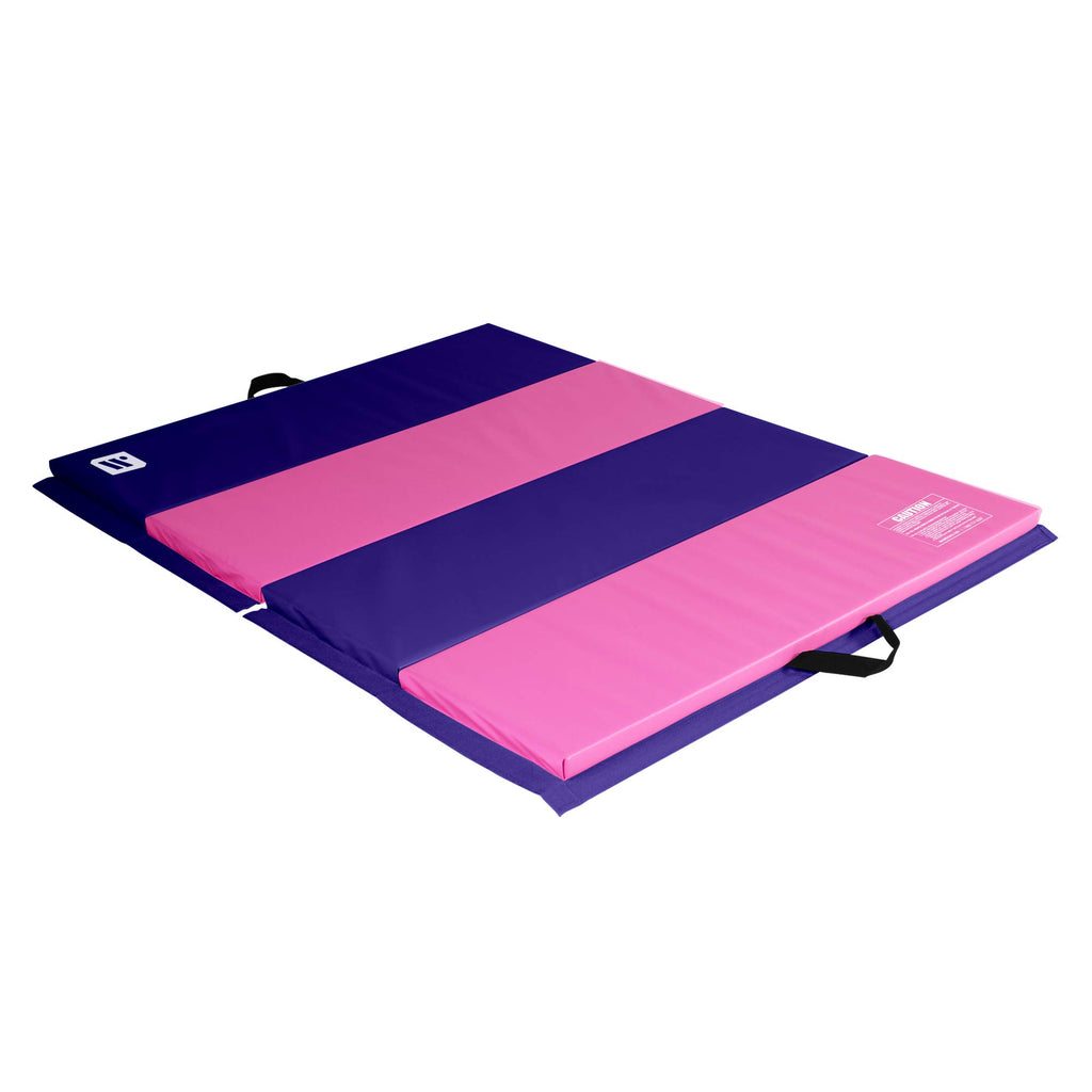 We Sell Mats - 4 Ft X 6 Ft X 2 In Personal Fitness & Exercise Mat For Home Workout - Lightweight And Folds For Carrying - All Pu