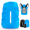 LAMA 2 Pack Waterproof Rain Cover for Backpack, Reflective Rainproof Protector for Anti-Dust and Anti-Theft,L Size(45L-55L) 1 Pc