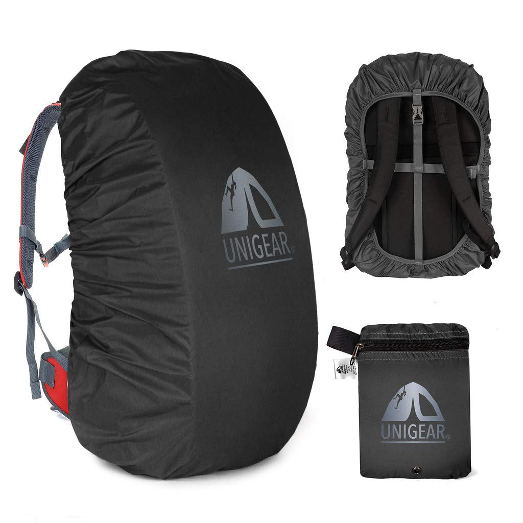 Unigear Backpack Rain Cover Waterproof Rating 5000Mm Ultraportable And Durable With 2 Anti-Slip Buckle Strap, Integrated Carry P