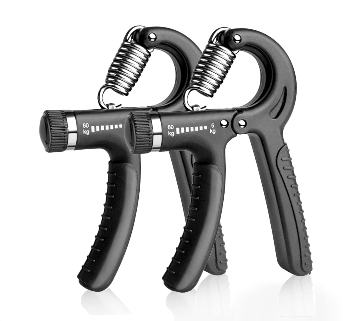 Ufanme Hand Grip Strengthener, Grip Strength Trainer, 22-133 Lbs Adjustable Resistance Forearm Exerciser Workout For Rehabilitat