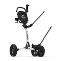 OMADA GOLF T2Lite Golf Push Cart | Lightweight, Ultra-Compact Folding Golf Cart | Large All Terrain Wheels | Umbrella Holder Inc